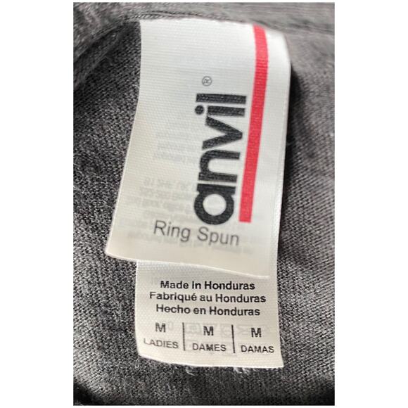 Hit them with a Hein Howard Stern gray women's short sleeve  t-shirt size medium - Picture 4 of 5